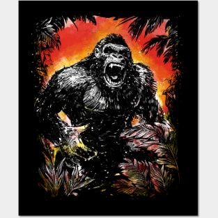 King of Skull island Posters and Art